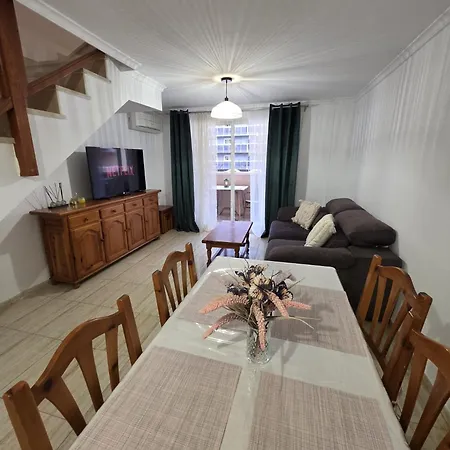 아파트 Duplex 2 A 1 Min De La Playa Centrico Wifi Aire Ideal Familias
