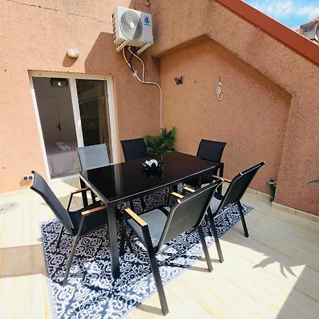 Duplex 2 A 1 Min De La Playa Centrico Wifi Aire Ideal Familias 아파트 칼페